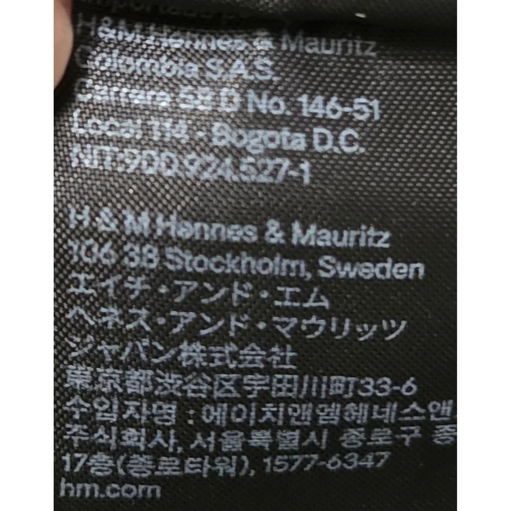 HM Slim Fit Joggers Mens Medium Dark‎ Gray Articulated Knee Bungee Hem